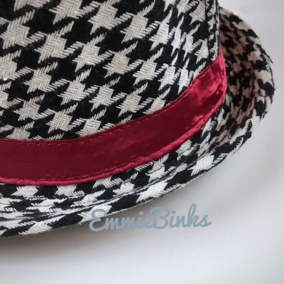 New Unisex Houndstooth University of Alabama Coach Bear Bryant Style  Fedora Hat - Picture 6 of 10